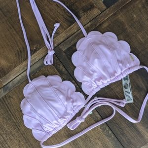 PINK Victoria's Secret Bikini Top / Size Small / Lilac